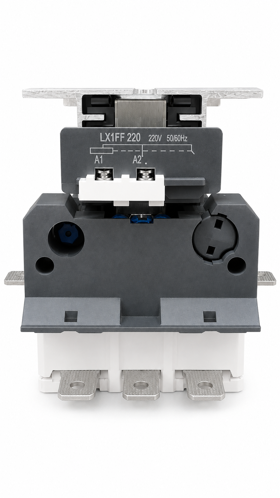LC1 Series AC Contactor, 115A–800A, 3 Pole, 220V AC Coil Voltage