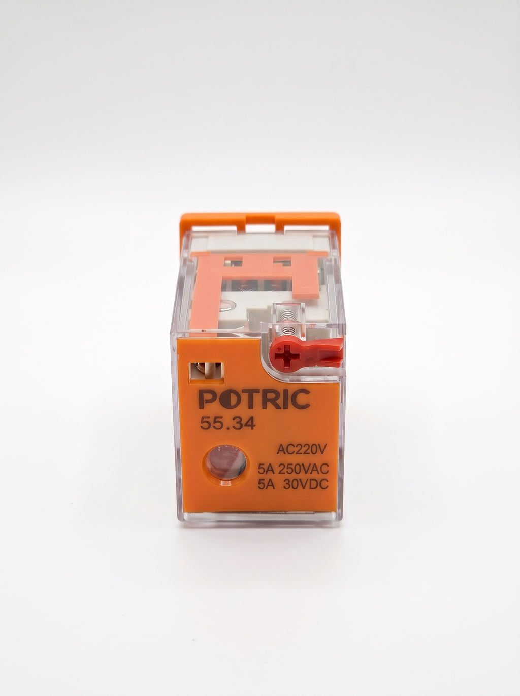 Potric 14-pin 4PDT cube control relay.