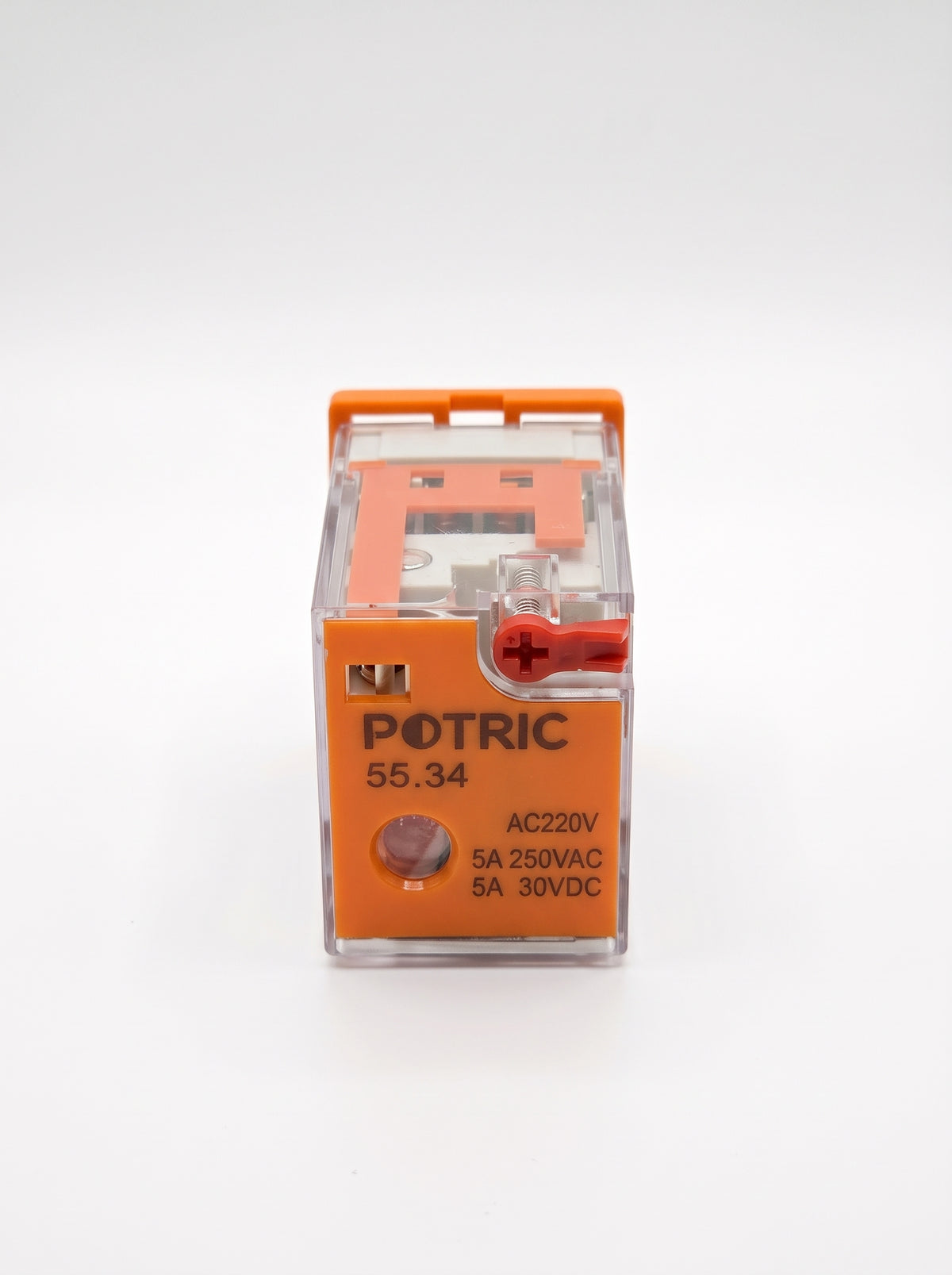 Potric 14-pin 4PDT cube control relay.