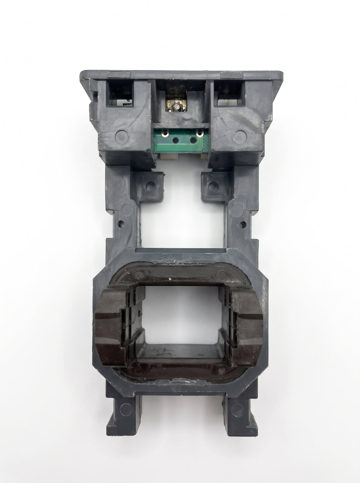 Front view of the Potric LX1-FF heavy-duty replacement AC contactor coil for 115A to 150A frames.